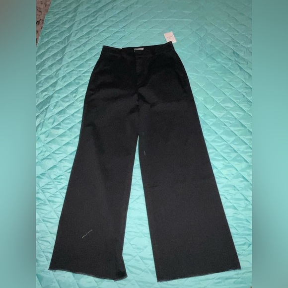 BRIXTON WOMEN'S VICTORY WIDE LEG PANTS NWT 26’’W 26’’L minimalist BTS - Picture 7 of 15